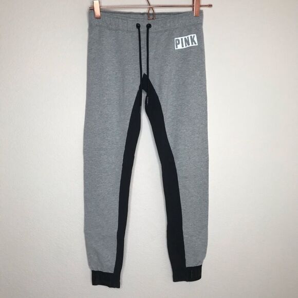Vs PINK‎ grey and black jogger leggings - Picture 1 of 6
